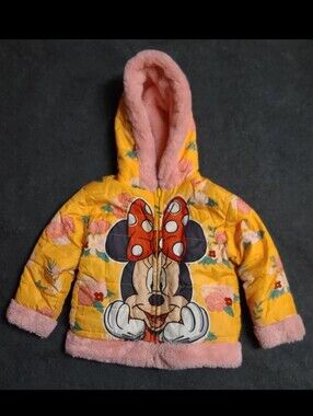 Minnie Mouse Disney Kids Reversible Jacket Size 2T